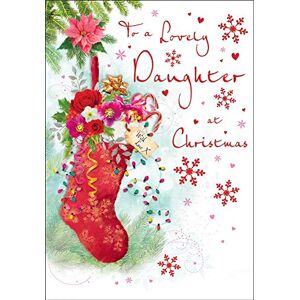 Piccadilly Greetings Regal Publishing Traditionelle Weihnachtskarte Tochter – 22,9 x 15,2 cm C85290 Piccadilly Greetings Regal Publishing Traditionelle Weihnachtskarte Tochter – 22,9 x 15,2 cm C85290