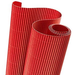 Canson GUARRO 200992610 Rolle gewellte Pappe, 50 x 70 cm, rot Canson GUARRO 200992610 Rolle gewellte Pappe, 50 x 70 cm, rot