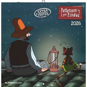 Alpha Pettersson und Findus Kalender 2026 – Wandkalender 30×30 cm mit Illustrationen & Platz für Notizen, Broschürenkalender inkl. Poster, perfektes Geschenk für Kinder & Fans Alpha Pettersson und Findus Kalender 2026 – Wandkalender 30×30 cm mit Illustrationen & Platz für Notizen, Broschürenkalender inkl. Poster, perfektes Geschenk für Kinder & Fans