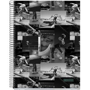 Miquelrius Cuaderno A5, 140 Hojas de 70 g/m², Cuadrícula 5 x 5 mm, 4 Franjas de colores, 2 Taladros, Cubierta rígida, Colección Don't Panic Miquelrius Cuaderno A5, 140 Hojas de 70 g/m², Cuadrícula 5 x 5 mm, 4 Franjas de colores, 2 Taladros, Cubierta rígida, Colección Don't Panic