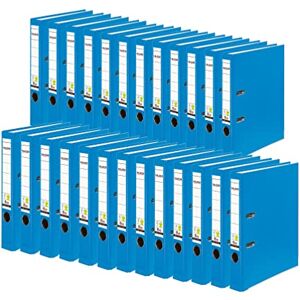 FALKEN Original 25er Pack PP-Color Kunststoff-Ordner. Made in Germany. 5 cm schmal DIN A4 Pastell-Farbe aqua Ringordner Vegan Aktenordner Briefordner Büroordner Plastikordner Schlitzordner FALKEN Original 25er Pack PP-Color Kunststoff-Ordner. Made in Germany. 5 cm schmal DIN A4 Pastell-Farbe aqua Ringordner Vegan Aktenordner Briefordner Büroordner Plastikordner Schlitzordner