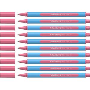 Schneider 152222 Slider Edge Pastell XB Kugelschreiber (Dreikant-Stifte mit Strichbreite XB) 10 Stück flamingo Schneider 152222 Slider Edge Pastell XB Kugelschreiber (Dreikant-Stifte mit Strichbreite XB) 10 Stück flamingo