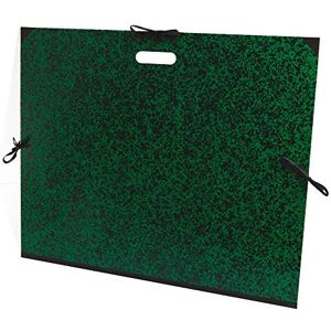 Clairefontaine 38930C Zeichenmappe Annonay, mit Bändern und gestanztem Griff, Rücken 30 mm, Innen: 50 x 70 cm, Außen: 59 x 72 cm, Grün, 1 Stück Clairefontaine 38930C Zeichenmappe Annonay, mit Bändern und gestanztem Griff, Rücken 30 mm, Innen: 50 x 70 cm, Außen: 59 x 72 cm, Grün, 1 Stück