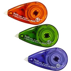PLUS Korrekturmaus, Korrekturroller 6m x 4.2mm, 3er Pack, sofort überschreibbar PLUS Korrekturmaus, Korrekturroller 6m x 4.2mm, 3er Pack, sofort überschreibbar