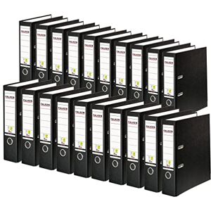 FALKEN Original 20er Pack PP-Color Kunststoff-Ordner. Made in Germany. 8 cm breit DIN A4 schwarz Ringordner Vegan Aktenordner Briefordner Büroordner Plastikordner Schlitzordner FALKEN Original 20er Pack PP-Color Kunststoff-Ordner. Made in Germany. 8 cm breit DIN A4 schwarz Ringordner Vegan Aktenordner Briefordner Büroordner Plastikordner Schlitzordner