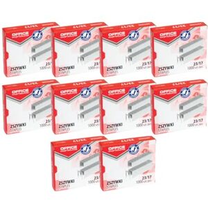 OFFICER PRODUCTS OFFICE PRODUCTS 18072369-19 Heftklammern 23/17 Silbern/ 10.000 Stück (10 x 1000 Stück) Standart Handtackerklammern/Tackerklammern Büroklammern/Verzinkt OFFICER PRODUCTS OFFICE PRODUCTS 18072369-19 Heftklammern 23/17 Silbern/ 10.000 Stück (10 x 1000 Stück) Standart Handtackerklammern/Tackerklammern Büroklammern/Verzinkt