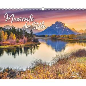 Alpha Momente der Stille 2026 – Wandkalender 52×42,5 cm mit 12 Naturmotiven & inspirierenden Zitaten, großformatiger Achtsamkeitskalender mit Spiralbindung, ideales Geschenk Alpha Momente der Stille 2026 – Wandkalender 52×42,5 cm mit 12 Naturmotiven & inspirierenden Zitaten, großformatiger Achtsamkeitskalender mit Spiralbindung, ideales Geschenk