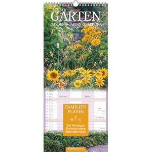 Alpha Gärten 2026 – Familienkalender 19,5×45 cm mit 5 Spalten & Gartenmotiven, dekorativer Familienplaner & Wandkalender mit Monatsübersicht für Eltern, Kinder & Paare Alpha Gärten 2026 – Familienkalender 19,5×45 cm mit 5 Spalten & Gartenmotiven, dekorativer Familienplaner & Wandkalender mit Monatsübersicht für Eltern, Kinder & Paare