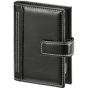 bsb Terminplaner Organizer Wochenplaner Terminkalender 2026 circa A8 Softfolie, geprägt, schwarz mit weißer Ziernaht Ringbuch mit 5-Fach Lochung, nachfüllbar – Modell Mini 02-0138 bsb Terminplaner Organizer Wochenplaner Terminkalender 2026 circa A8 Softfolie, geprägt, schwarz mit weißer Ziernaht Ringbuch mit 5-Fach Lochung, nachfüllbar – Modell Mini 02-0138