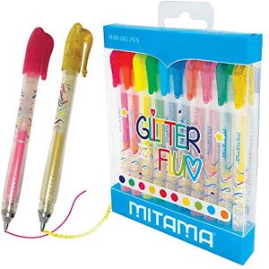 Mitama Gelschreiber Gelstifte Set 10 Stück für Kinder Schüler, Glitter-Farben Mitama Gelschreiber Gelstifte Set 10 Stück für Kinder Schüler, Glitter-Farben