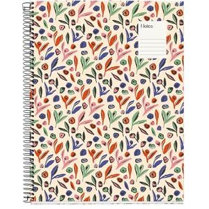 Miquelrius A4-Notizbuch (210 x 297 mm), 100 linierte Seiten, 70 g/m², fester Kartoneinband, 4 Farbbänder, Spiralbindung, 4 Löcher, liniertes Notizbuch, schönes Schreibwaren, Garten Miquelrius A4-Notizbuch (210 x 297 mm), 100 linierte Seiten, 70 g/m², fester Kartoneinband, 4 Farbbänder, Spiralbindung, 4 Löcher, liniertes Notizbuch, schönes Schreibwaren, Garten