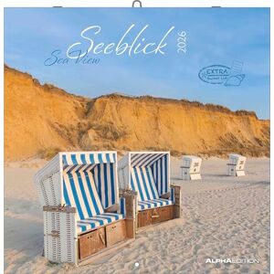 Alpha Seeblick 2026 – Broschürenkalender 30x30 cm – Wandkalender mit Küstenmotiven – Für Meeresliebhaber – 12 traumhafte Fotografien, viel Platz für Notizen, mit Feiertagen & Ferienterminen Alpha Seeblick 2026 – Broschürenkalender 30x30 cm – Wandkalender mit Küstenmotiven – Für Meeresliebhaber – 12 traumhafte Fotografien, viel Platz für Notizen, mit Feiertagen & Ferienterminen