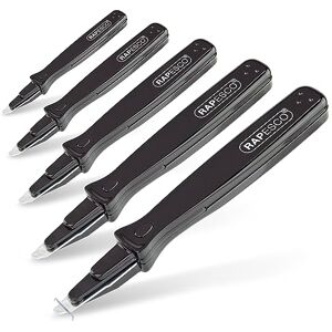Rapesco 1737 Business Pack: Büro-Heftklammerentferner Modell 101, Schwarz, 5er-Pack Rapesco 1737 Business Pack: Büro-Heftklammerentferner Modell 101, Schwarz, 5er-Pack