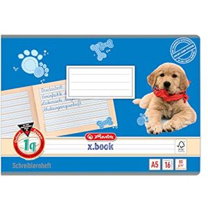 Herlitz Schulheft x.book A5 quer, Lineatur 1q, 1. Klasse, 16 Blatt, 10 Stück Herlitz Schulheft x.book A5 quer, Lineatur 1q, 1. Klasse, 16 Blatt, 10 Stück