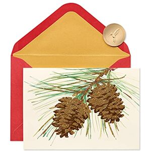 Papyrus Weihnachtskarten in Box mit Umschlägen, Wonderful Year to Come", Tannenzapfen, 14 Stück Papyrus Weihnachtskarten in Box mit Umschlägen, Wonderful Year to Come", Tannenzapfen, 14 Stück