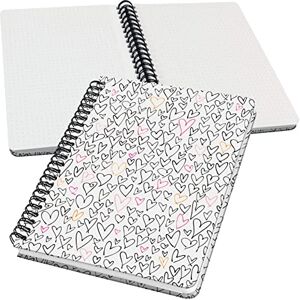 Sigel JN620 Spiralblock Notizblock Bullet Journal Jolie, ca. A5, dot-Lineatur, 120 Seiten, schwarz/orange, vegan, aus nachhaltigem Papier hergestellt Sigel JN620 Spiralblock Notizblock Bullet Journal Jolie, ca. A5, dot-Lineatur, 120 Seiten, schwarz/orange, vegan, aus nachhaltigem Papier hergestellt