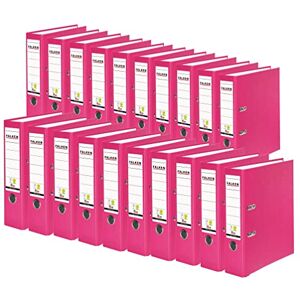 FALKEN Original 20er Pack PP-Color Kunststoff-Ordner. Made in Germany. 8 cm breit DIN A4 Pastell-Farbe pink Ringordner Vegan Aktenordner Briefordner Büroordner Plastikordner Schlitzordner FALKEN Original 20er Pack PP-Color Kunststoff-Ordner. Made in Germany. 8 cm breit DIN A4 Pastell-Farbe pink Ringordner Vegan Aktenordner Briefordner Büroordner Plastikordner Schlitzordner