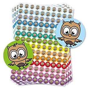 TimeTEX Belobigungs-Aufkleber"Eule", 352 Stk. TimeTEX Belobigungs-Aufkleber"Eule", 352 Stk.