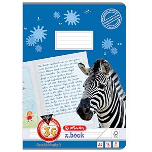Herlitz Geschichtenheft x.book A4, Lineatur 3G, 3. Klasse, 16 Blatt, 10 Stück Herlitz Geschichtenheft x.book A4, Lineatur 3G, 3. Klasse, 16 Blatt, 10 Stück