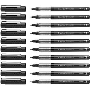 Schneider 8231 Xtra 823 Tintenroller (Konusspitze aus Edelstahl, 0,3 mm) 10er Packung schwarz Schneider 8231 Xtra 823 Tintenroller (Konusspitze aus Edelstahl, 0,3 mm) 10er Packung schwarz