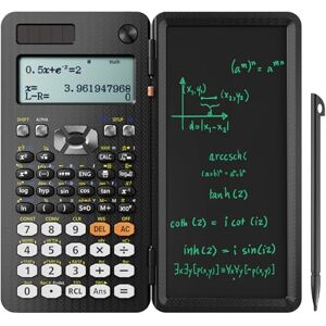 NEWYES 991ES Wissenschaftlicher Taschenrechner mit Notizblock und Stift- 417 Funktionen, Solar und Batterie Dual Stromversorgung, Ideal für Gymnasiasten, Studenten, Lehrer& Ingenieure NEWYES 991ES Wissenschaftlicher Taschenrechner mit Notizblock und Stift- 417 Funktionen, Solar und Batterie Dual Stromversorgung, Ideal für Gymnasiasten, Studenten, Lehrer& Ingenieure