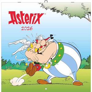 N NEUMANNVERLAGE N Neumann Asterix 2026 – Wandkalender Broschürenkalender 30x30 cm (offen 30x60 cm) mit 12 Monatsblättern, 6-sprachigem Kalendarium & Notizbereich, Cartoon-Kalender für Kinder & Comic-Fans N NEUMANNVERLAGE N Neumann Asterix 2026 – Wandkalender Broschürenkalender 30x30 cm (offen 30x60 cm) mit 12 Monatsblättern, 6-sprachigem Kalendarium & Notizbereich, Cartoon-Kalender für Kinder & Comic-Fans