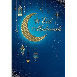 Piccadilly Greetings Regal Publishing Happy Eid Mubarak Karte, 17,8 x 12,7 cm, C88413 Piccadilly Greetings Regal Publishing Happy Eid Mubarak Karte, 17,8 x 12,7 cm, C88413