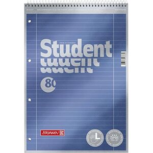 BRUNNEN 5X Collegeblock A4 Spirale oben Lin.27 BRUNNEN 5X Collegeblock A4 Spirale oben Lin.27