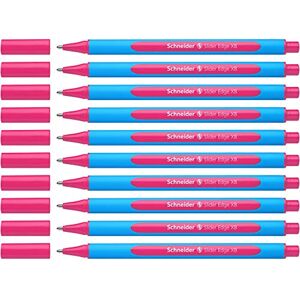 Schneider 152209 Slider Edge XB Kugelschreiber (Strichstärke: XB, dokumentenecht, Dreikant-Stift) 10er Packung pink Schneider 152209 Slider Edge XB Kugelschreiber (Strichstärke: XB, dokumentenecht, Dreikant-Stift) 10er Packung pink