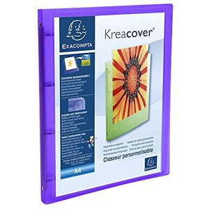 Exacompta 51969E Präsentationshefter KreaCover Kunststoffbezug außen und innen. 4 Ring-Mechanik DIN A4 Rücken 20mm ideal für Angebots- und Unternehmenspräsentationen 1 Stück Zufallsfarbe Exacompta 51969E Präsentationshefter KreaCover Kunststoffbezug außen und innen. 4 Ring-Mechanik DIN A4 Rücken 20mm ideal für Angebots- und Unternehmenspräsentationen 1 Stück Zufallsfarbe
