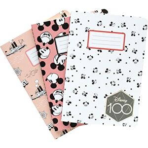 Grupo Erik Disney Mickey Mouse 3er Pack Notizbücher A5 Notizbuch klein A5 Dotted Notizblock A5 offizielles Lizenzprodukt Grupo Erik Disney Mickey Mouse 3er Pack Notizbücher A5 Notizbuch klein A5 Dotted Notizblock A5 offizielles Lizenzprodukt