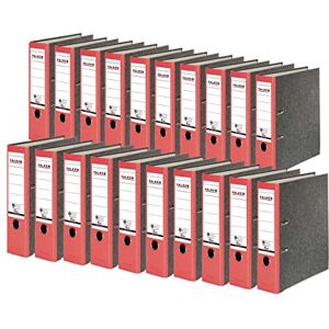 FALKEN Original 20er Pack Recycling-Ordner Wolkenmarmor. Made in Germany. 8 cm breit DIN A4 roter Rücken Ringordner Aktenordner Briefordner Büroordner Pappordner CO2-Neutral Blauer Engel FALKEN Original 20er Pack Recycling-Ordner Wolkenmarmor. Made in Germany. 8 cm breit DIN A4 roter Rücken Ringordner Aktenordner Briefordner Büroordner Pappordner CO2-Neutral Blauer Engel
