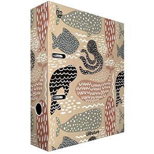 Unipapel Aktenordner Kraft A4, recycelt, Rücken 65 mm, mit Öse und Rado, Uninature Design Wale, FSC Recycled 100% Unipapel Aktenordner Kraft A4, recycelt, Rücken 65 mm, mit Öse und Rado, Uninature Design Wale, FSC Recycled 100%