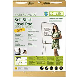 Bi-Office Earth Packung mit 2 Recycelten Flipchartblöcke mit selbstklebendem Papier Bi-Office Earth Packung mit 2 Recycelten Flipchartblöcke mit selbstklebendem Papier