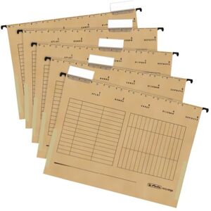 Herlitz 5874557 Hängetasche Natron 5er Packung Herlitz 5874557 Hängetasche Natron 5er Packung
