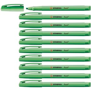 STABILO Textmarker flash 10er Pack grün STABILO Textmarker flash 10er Pack grün