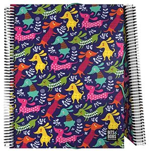 Grafoplás Portfolio mit Hüllen Spiralbindung A4 30 transparente Füllungen Flexibler Deckel aus Polypropylen inkl. Umschlag mit Reißverschluss Dogs Party, Bits & Bobs Pop Up Design Grafoplás Portfolio mit Hüllen Spiralbindung A4 30 transparente Füllungen Flexibler Deckel aus Polypropylen inkl. Umschlag mit Reißverschluss Dogs Party, Bits & Bobs Pop Up Design