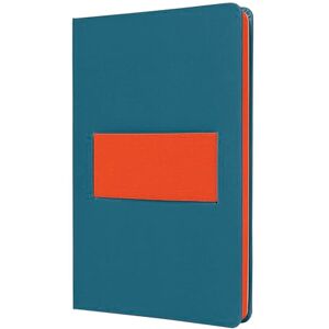 Sigel LS205 Notizbuch A5 liniert, mittelblau/neon-orange, Hardcover, Linescape NEO mit multifunktionalem Gummiband, 176 Seiten, FSC-zertifiziert Sigel LS205 Notizbuch A5 liniert, mittelblau/neon-orange, Hardcover, Linescape NEO mit multifunktionalem Gummiband, 176 Seiten, FSC-zertifiziert