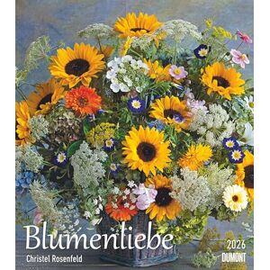 Alpha DUMONT Blumenliebe 2026 – Wandkalender 30 x 34 cm, Blumenkalender mit 12 farbenfrohen Fotomotiven für Blumenfreunde: Floral Alpha DUMONT Blumenliebe 2026 – Wandkalender 30 x 34 cm, Blumenkalender mit 12 farbenfrohen Fotomotiven für Blumenfreunde: Floral