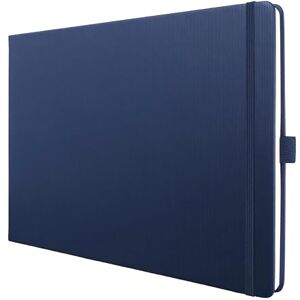 Sigel CO206 Premium Notizbuch A4 quer dotted dunkelblau, Hardcover, 132 perforierte Seiten, nachhaltiges Papier, Stiftschlaufe, Quickpocket, Gummibandverschluss, Conceptum Sigel CO206 Premium Notizbuch A4 quer dotted dunkelblau, Hardcover, 132 perforierte Seiten, nachhaltiges Papier, Stiftschlaufe, Quickpocket, Gummibandverschluss, Conceptum