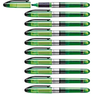 STABILO Textmarker NAVIGATOR 10er Pack grün STABILO Textmarker NAVIGATOR 10er Pack grün