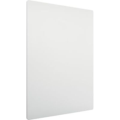 Nobo Magnetisches Whiteboard ohne Rahmen, 600 x 450 mm, individuell erweiterbare Whiteboardtafel, ideal für Büros und Teamarbeit, Stahl, Weiß, 1915656 Nobo Magnetisches Whiteboard ohne Rahmen, 600 x 450 mm, individuell erweiterbare Whiteboardtafel, ideal für Büros und Teamarbeit, Stahl, Weiß, 1915656
