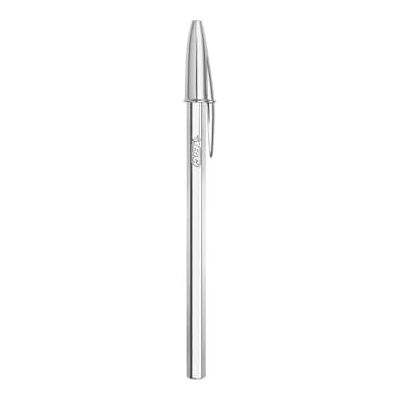 BIC 207063 Kugelschreiber Cristal Silver Medium BIC 207063 Kugelschreiber Cristal Silver Medium