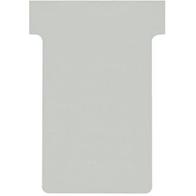 Nobo Kartentafel Zubehör T-Karten, Größe 2, 100 Stück, grau Nobo Kartentafel Zubehör T-Karten, Größe 2, 100 Stück, grau