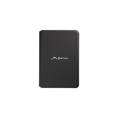 DAG Style DAG Speisekarte Toscana A5 6+2 Umschläge Farbe SCHWARZ, ungiftiges PVC, 23 x 16.2 x 0.7 cm DAG Style DAG Speisekarte Toscana A5 6+2 Umschläge Farbe SCHWARZ, ungiftiges PVC, 23 x 16.2 x 0.7 cm