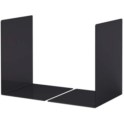 Durable 324410 Buchstütze L, Set mit 2 Stück, schwarz Robuste Bücherständer aus Stahlblech, 160 x 220 x 160 mm, für Regale und Schreibtische, pulverbeschichtet Durable 324410 Buchstütze L, Set mit 2 Stück, schwarz Robuste Bücherständer aus Stahlblech, 160 x 220 x 160 mm, für Regale und Schreibtische, pulverbeschichtet