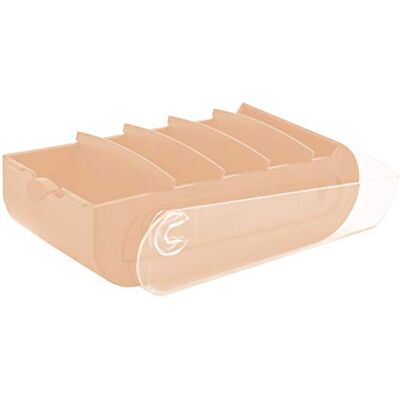Exacompta 5346123D Lernkartei Bunnybox Koralle DIN A7 quer inklusive 100 Karteikarten. Originelle Karteikartenbox zum einfachen Vokabeln lernen dank 5-Fächer-Lernsystem für 600 Karteikarten Exacompta 5346123D Lernkartei Bunnybox Koralle DIN A7 quer inklusive 100 Karteikarten. Originelle Karteikartenbox zum einfachen Vokabeln lernen dank 5-Fächer-Lernsystem für 600 Karteikarten