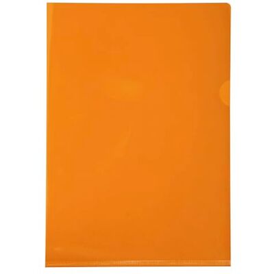 Exacompta 661245E 100er Pack PVC-Kunststoff Aktenhüllen. Für DIN A4 transparent glasklar orange oben und seitlich offen Plastikhülle Klarsichthülle für Büro und die mobile Organisation Exacompta 661245E 100er Pack PVC-Kunststoff Aktenhüllen. Für DIN A4 transparent glasklar orange oben und seitlich offen Plastikhülle Klarsichthülle für Büro und die mobile Organisation