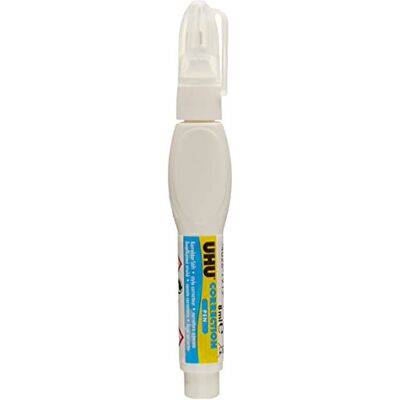 UHU 50425 Korrekturstift CORRECTION PEN, weiß, 8 ml UHU 50425 Korrekturstift CORRECTION PEN, weiß, 8 ml