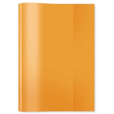 Herma 7484 Heftumschläge A5 Transparent Orange, 25 Stück, Hefthüllen aus strapazierfähiger & abwischbarer Polypropylen-Folie, durchsichtige Heftschoner Set für Schulhefte, farbig Herma 7484 Heftumschläge A5 Transparent Orange, 25 Stück, Hefthüllen aus strapazierfähiger & abwischbarer Polypropylen-Folie, durchsichtige Heftschoner Set für Schulhefte, farbig